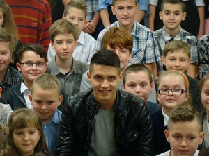 Bartosz Kapustka, czyli piłkarski idol z Pogórskiej Woli