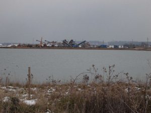 Łętowice: Żwirownia niemile widziana