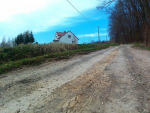 Wola Lubecka: Walcząc o drogę