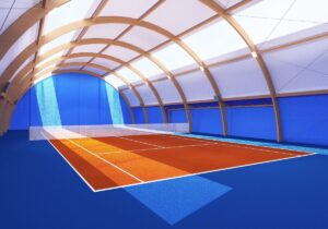 Radłów: Tenis pod dachem