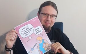 Marek Mosor: Rozśmieszyć rysunkiem
