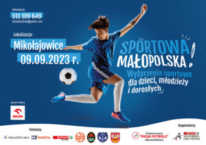 Czas na Mikołajowice! Sportowa Małopolska nie zwalnia tempa! 9 września w Mikołajowicach odbędzie się kolejna runda rozgrywek.