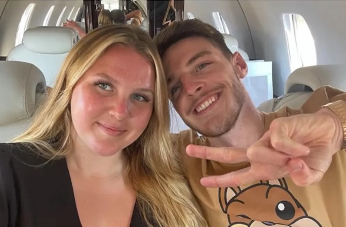 Lauren Fryer jest na co dzień partnerką piłkarza Arsenalu i reprezentacji Anglii, Declana Rice'a. / Fot. Instagram Lauren Fryer