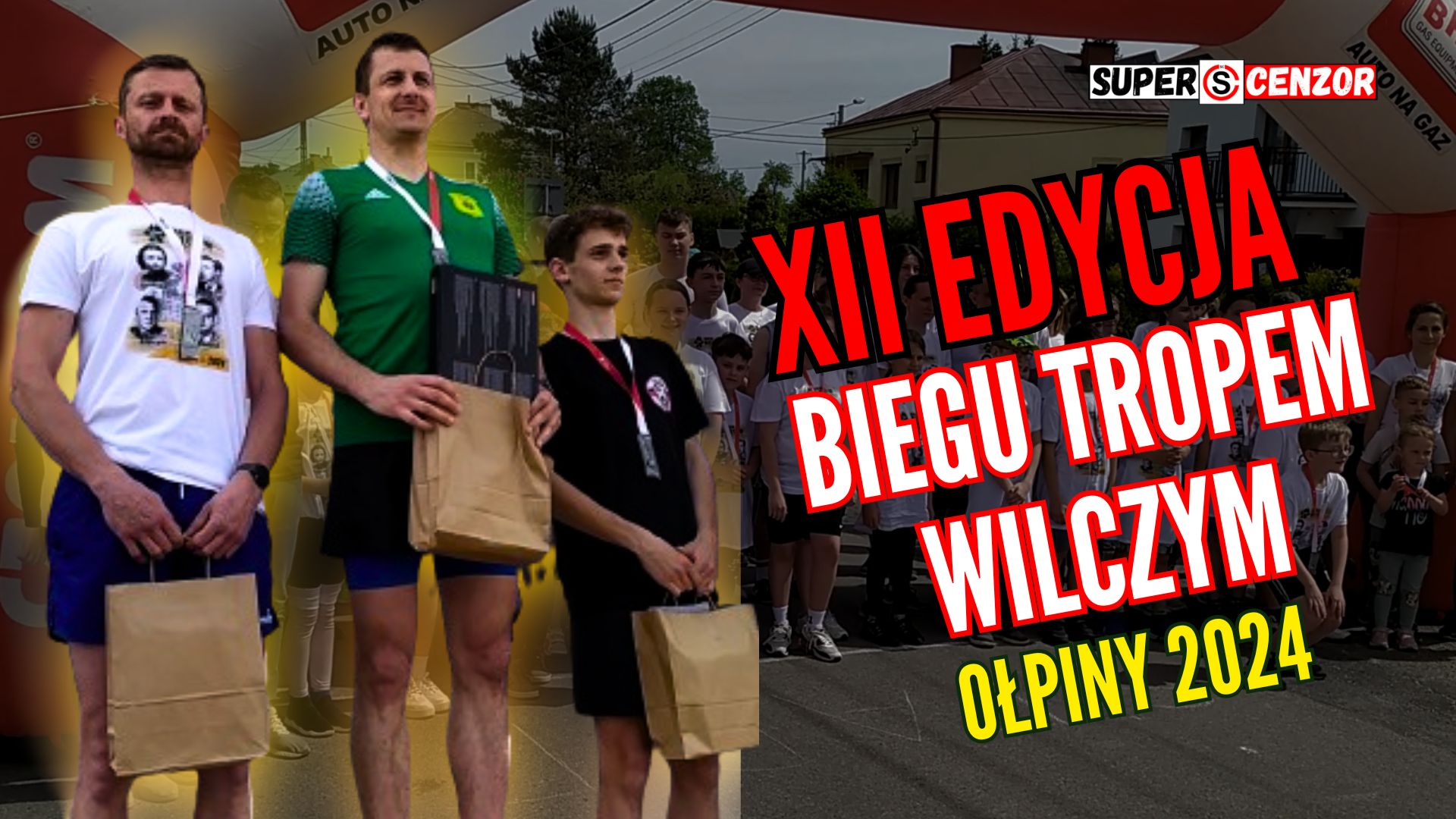Bieg Tropem Wilczym w Ołpinach