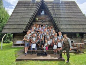 Rajd Szlakiem batalionu Barbara 16. Pułku Piechoty AK przez Pasmo Brzanki13