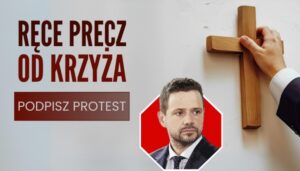 Ręce precz od krzyża