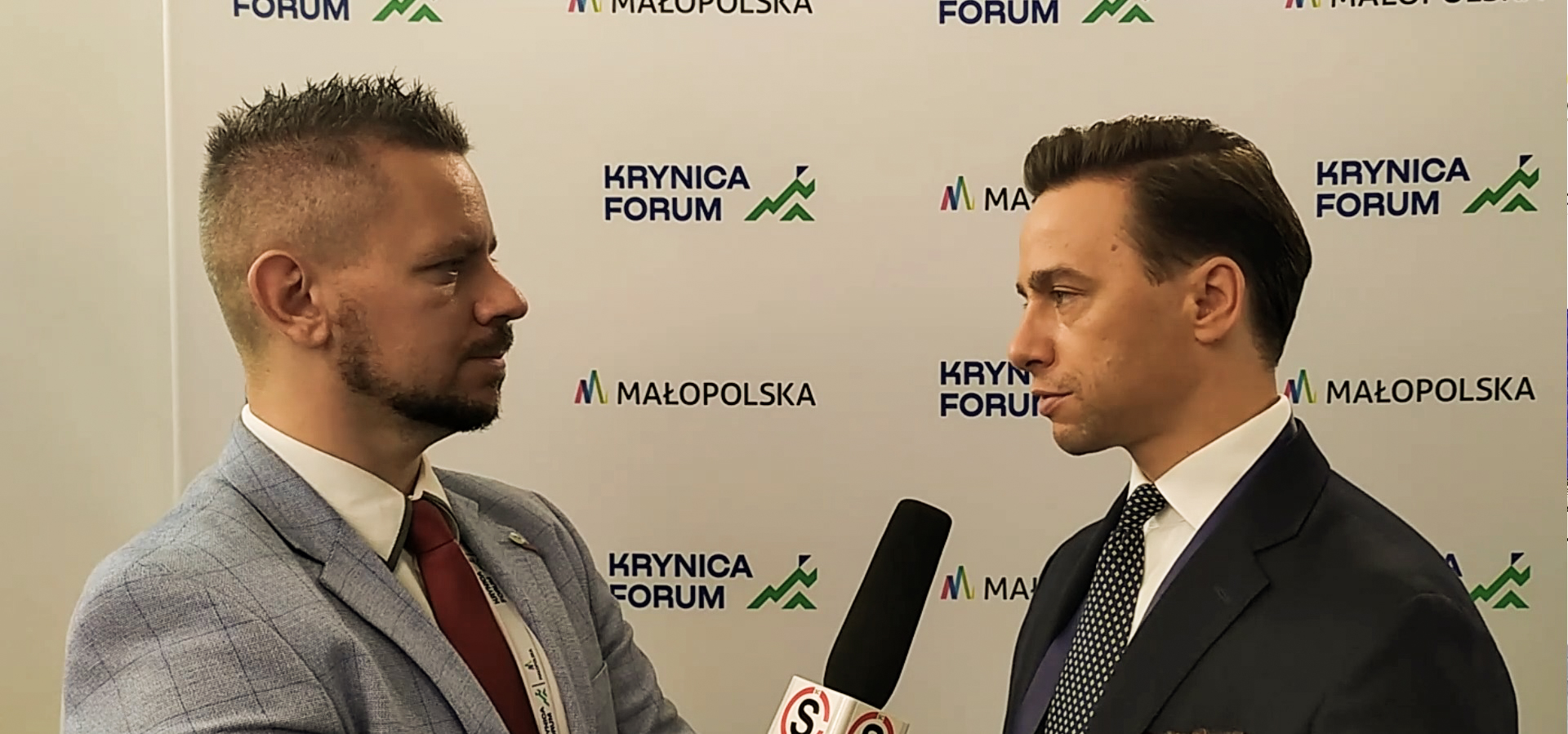 Sebastian Czapliński i Krzysztof Bosak