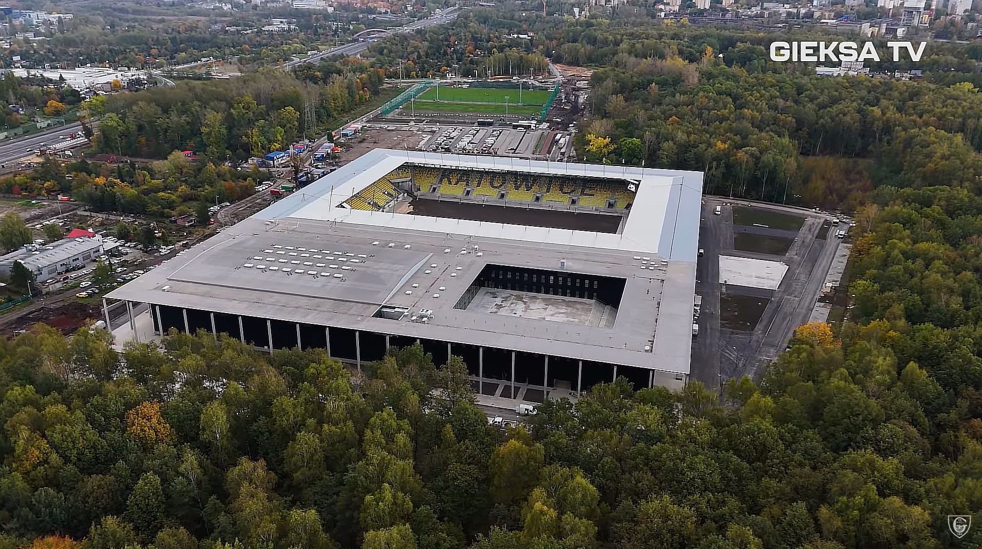 Nowy stadion GKS u Katowice, fot. Gieksa TV