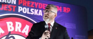 Grzegorz Braun w Nowym Sączu