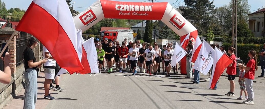 Bieg Tropem Wilczym w Ołpinach