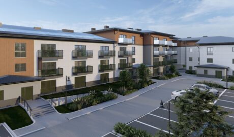 Wizualizacja nowego bloku przy Krzyskiej w Tarnowie