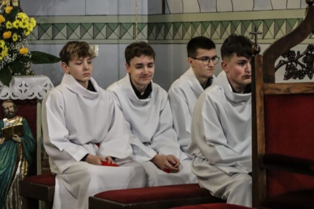 Wizytacja biskupa Leszka Leszkiewicza w parafii w Rzepienniku Biskupim 37