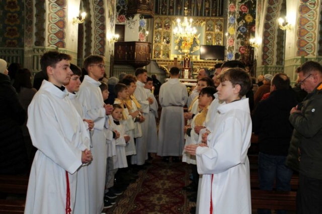 Wizytacja biskupa Leszka Leszkiewicza w parafii w Rzepienniku Biskupim 43