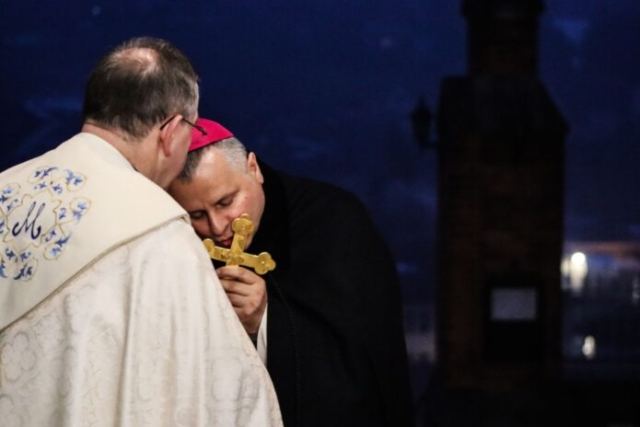 Wizytacja biskupa Leszka Leszkiewicza w parafii w Rzepienniku Biskupim 47