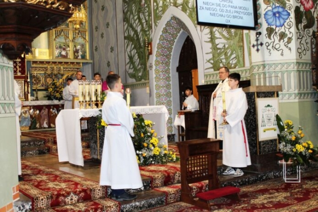 Wizytacja biskupa Leszka Leszkiewicza w parafii w Rzepienniku Biskupim 50