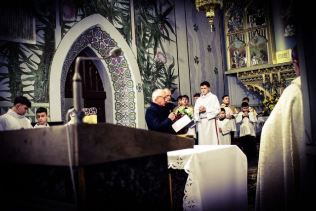 Wizytacja biskupa Leszka Leszkiewicza w parafii w Rzepienniku Biskupim 55