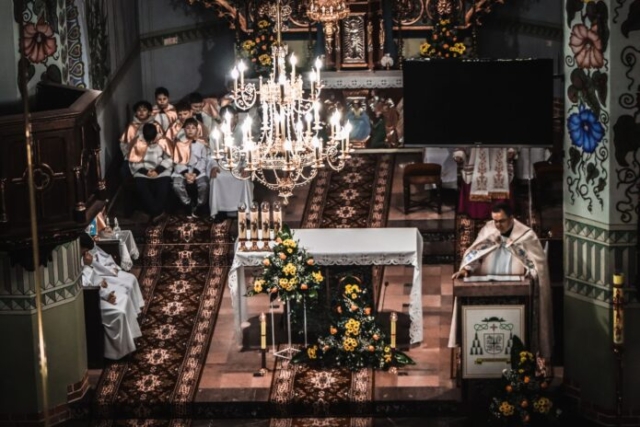 Wizytacja biskupa Leszka Leszkiewicza w parafii w Rzepienniku Biskupim 61