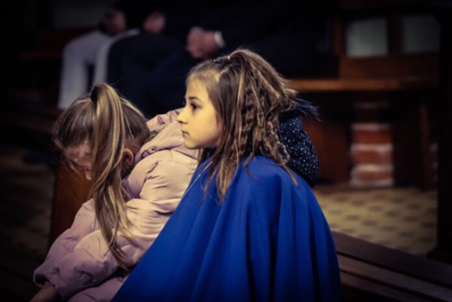 Wizytacja biskupa Leszka Leszkiewicza w parafii w Rzepienniku Biskupim 83