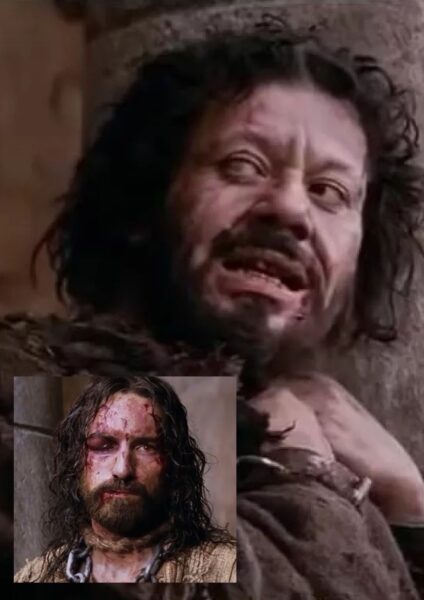 Kadr z filmu "Pasja" Mela Gibsona