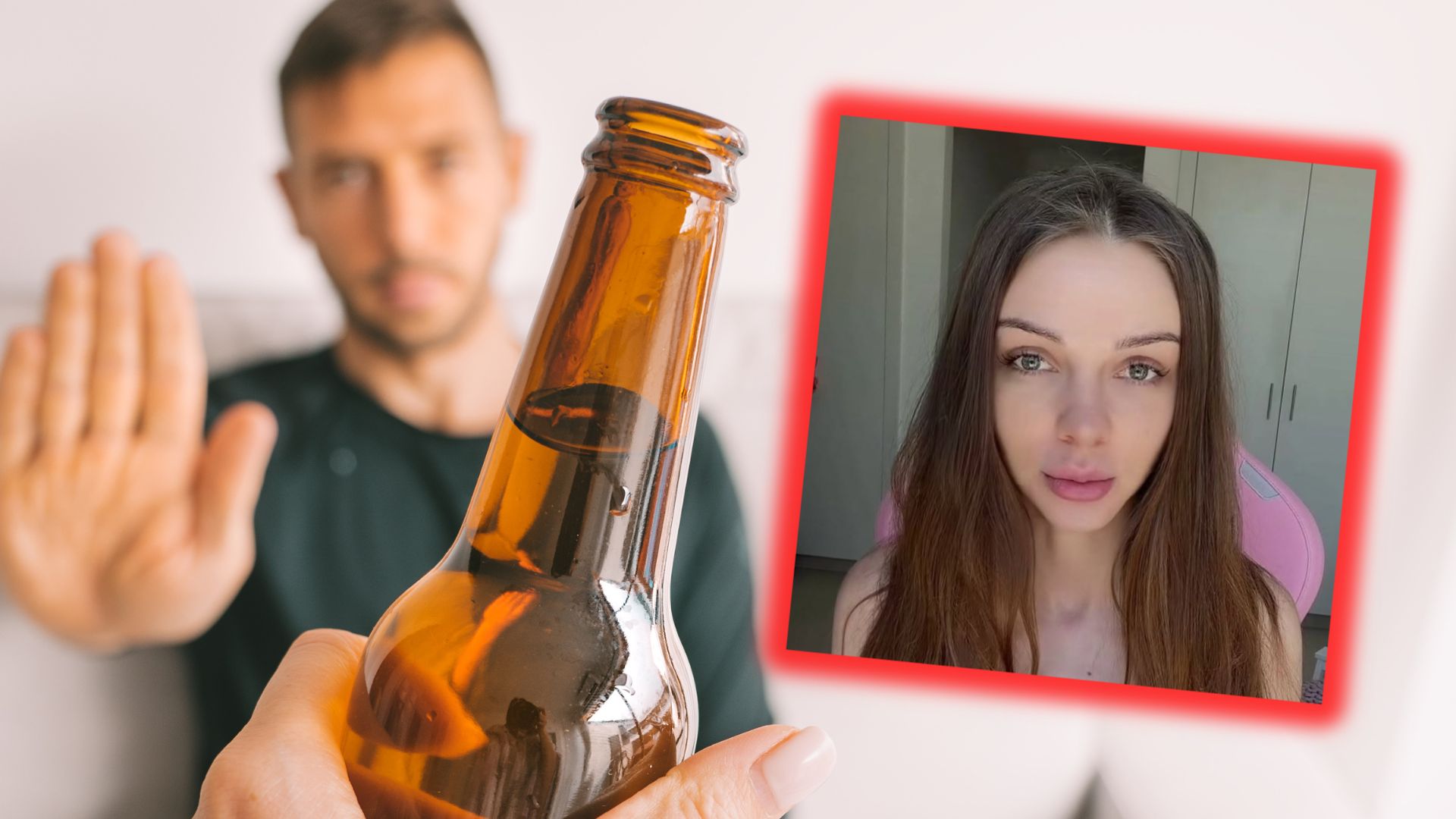 Mamiko nie pije alkoholu