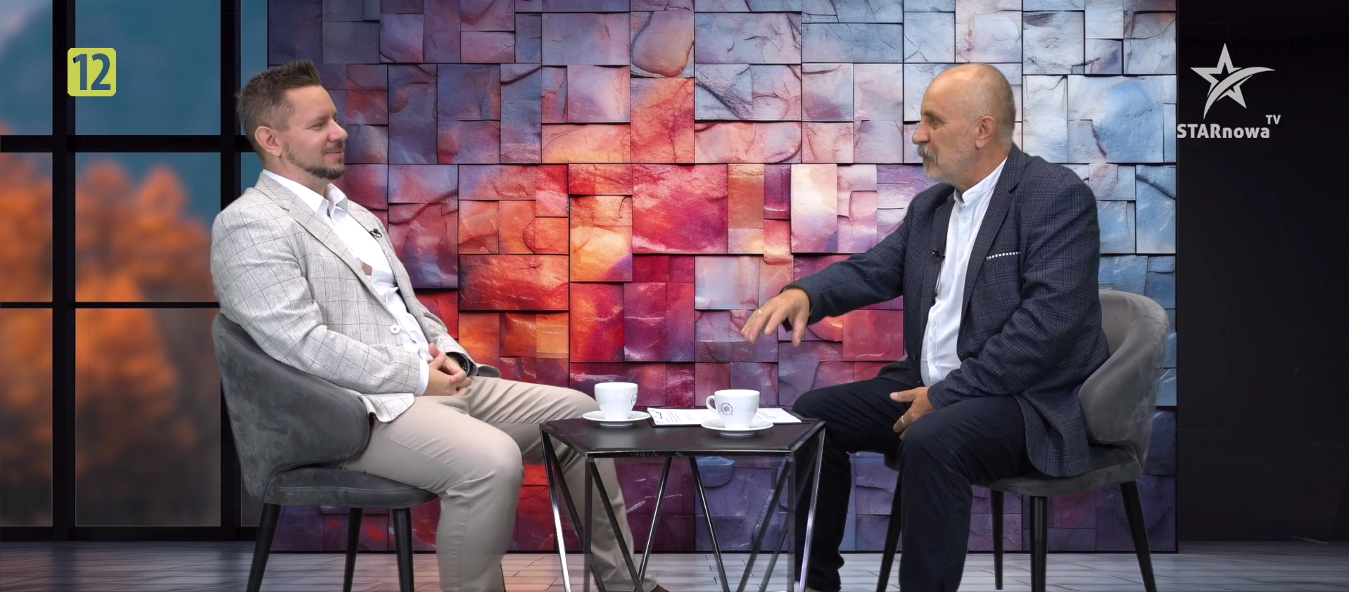 Sebastian Czapliński w programie "Dudzik lokalnie" na antenie telewizji STARnowa.TV